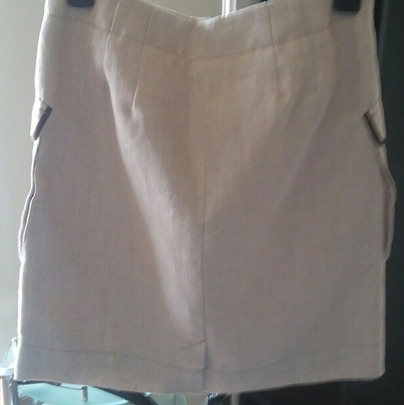 LOFT linen skirt - Picture 3 of 7